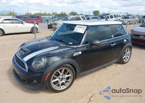 2011 Mini Cooper S из США, поврежденный, VIN WMWSV3C59BTY22068